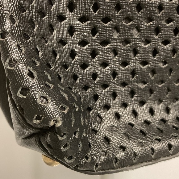 Furla Black Leather Limited Edition Piper Lux Top Handle Bag - Picture 15 of 16